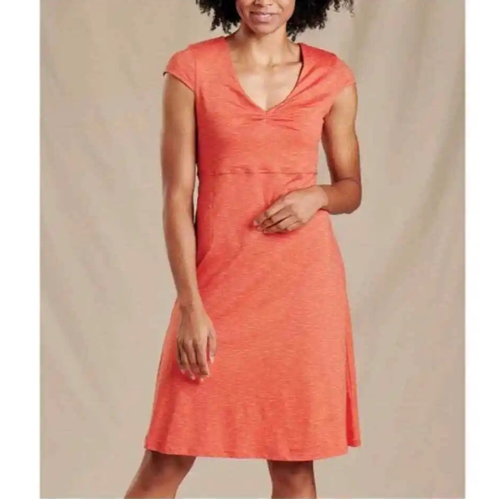 TOAD & CO Rosemarie FlexcelCap Sleeve Dress S